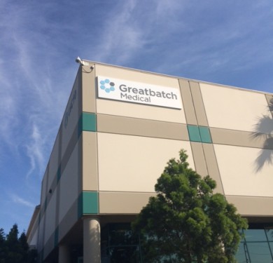 Exterior Signage Greatbatch Mexico